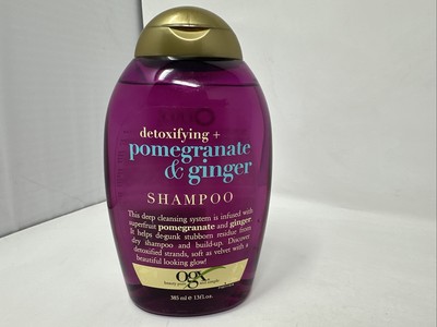 OGX Detoxifying + Pomegranate & Ginger Shampoo 13oz Deep Cleansing Discontinued
