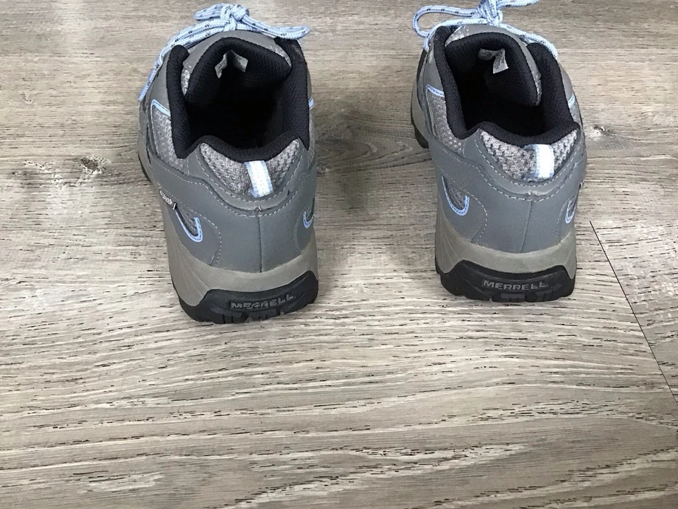 Merrell 鞋 Youth 5 M Moab 2 低花边远足运动鞋灰色系带 MK162953 — 第 3/4 张图片