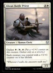 Abzan Battle Priest (Commander: March of the Machine)