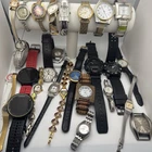 VTG Now Watch Lot Sale Silver Gold Tone Citizen Garmin Seiko Mix Lot Untested 27