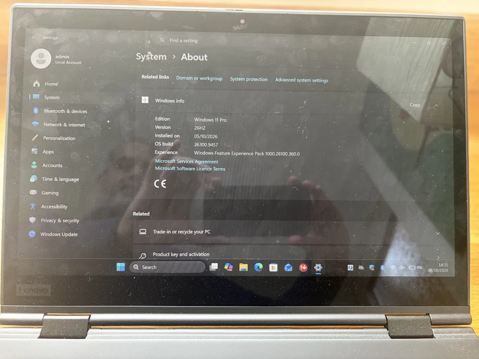 Lenovo ThinkPad X1 Yoga · i5-8250U · 8GB · 200GB, photo 2 of 5