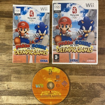 Nintendo Wii Mario & Sonic bei den Olympischen Spielen komplett PAL Sega