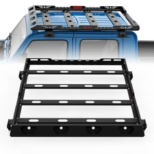 For 2018-2025 Jeep Wrangler JL JLU Roof Rack Hard Top Cargo Basket 2/4 Doors