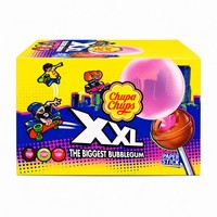 Chupa Chups Xxl The Biggest Bubblegum Lollipop Mit Kaugummi 25X 29G
