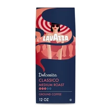 Lavazza Dolcevita Classico Ground Coffee 6 Bags of 12oz,  Assorted Sizes 