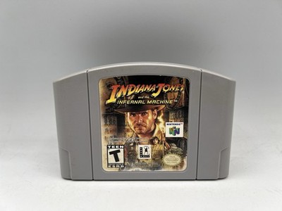 Indiana Jones and the Infernal Machine N64 Nintendo 64 Authentic Cartridge Only