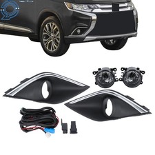 Front Bumper Fog Light For Mitsubishi Outlander 2016-2021 Leftright Side Lamp