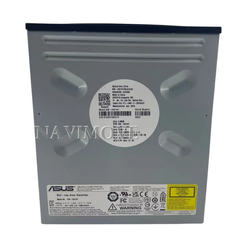 NEW ASUS BW-16D1HT Blu-Ray Burner 16X Ultra-Fast 4K UHD Ultra HD Friendly USA - Image 3 of 4