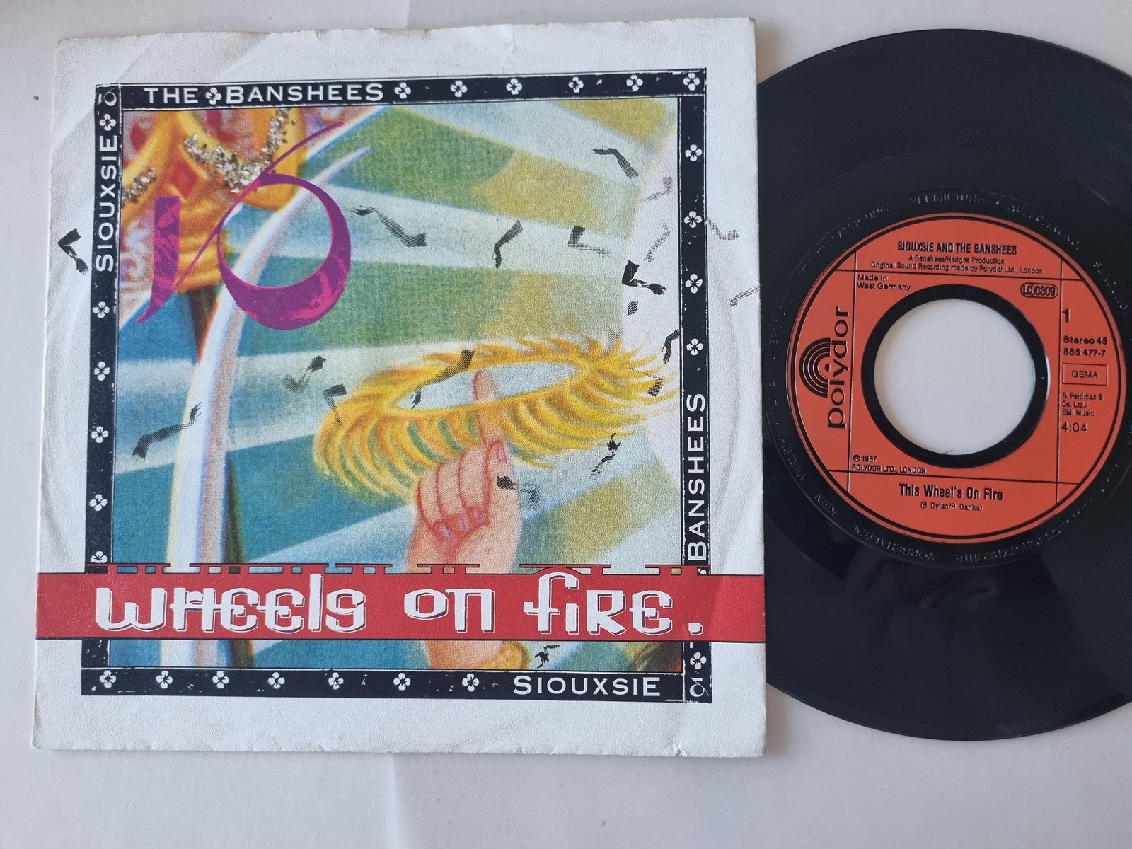 Siouxsie & The Banshees - This Wheel's On Fire 7'' Vinyl Germany