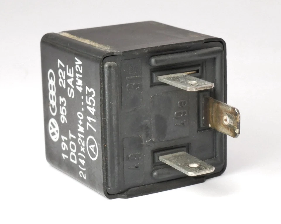 Relé de señal de giro # 21 VW Audi Jetta Golf GTI Passat Corrado - 191 953 227 Foto 3 de 3