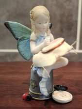 Butterfly Fairies Country Artists Collectable Vintage Figurine Stitch in time
