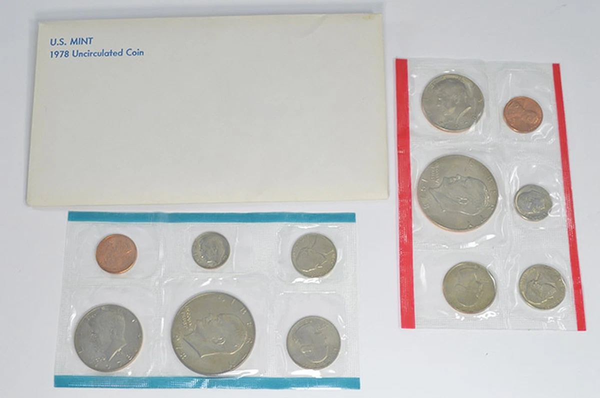 25+ Uncirculated 1978 US Coin Mint Sets for sale | Updated Oct 2026