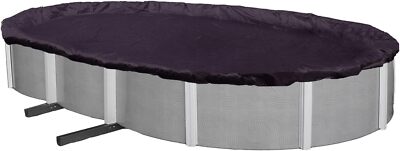Blue Wave BWC715 8-Year 12 x 20-ft Oval Above Ground Pool Winter Cover, FT FT,