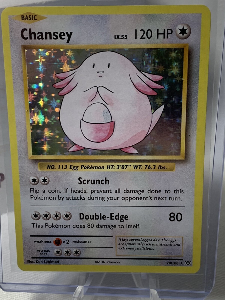 Chansey 70/108 Rare Holo - XY Evolutions - Pokemon TCG 2016