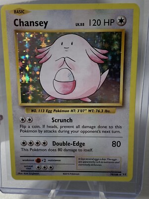 Chansey 70/108 Rare Holo - XY Evolutions - Pokemon TCG 2016