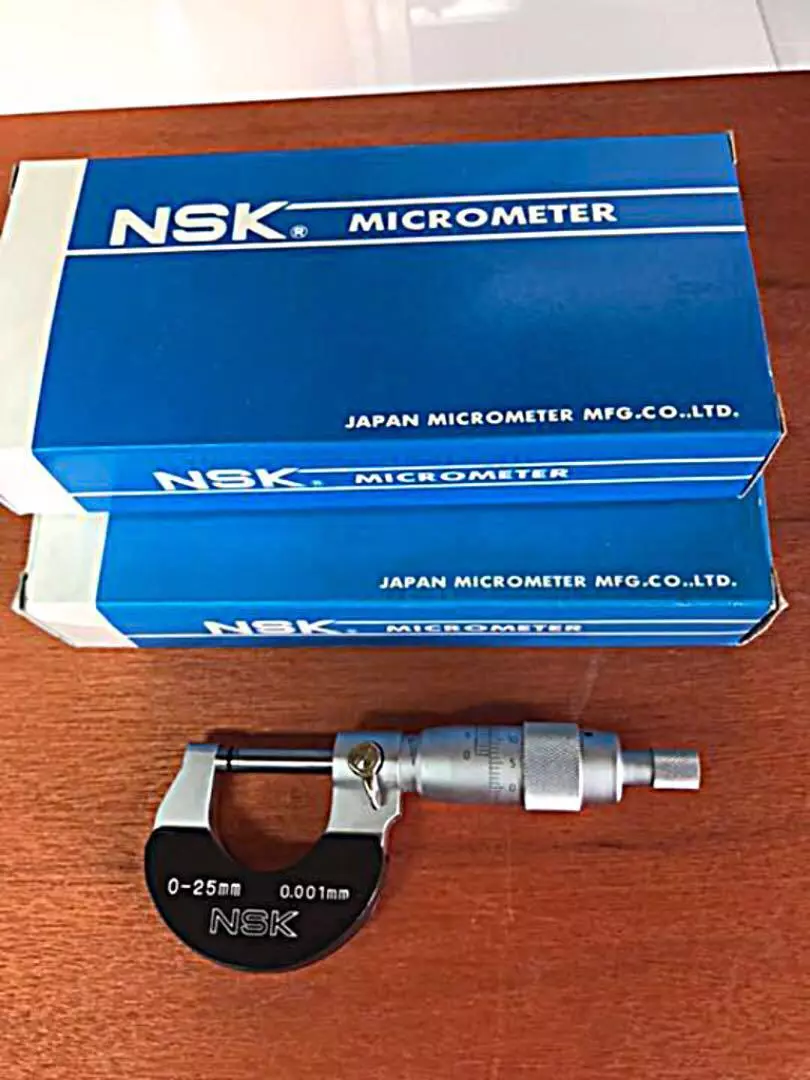 NSK 0.001 micron micro 0-25 + 25-50 2 pieces S Mitutoyo | eBay