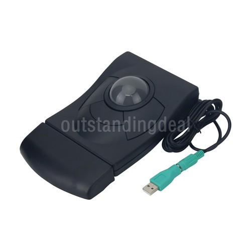 Ione Libra-90PU Trackball Mouse Optical Trackball Mouse w/ USB PS2 Connectors ot - Picture 4 of 7