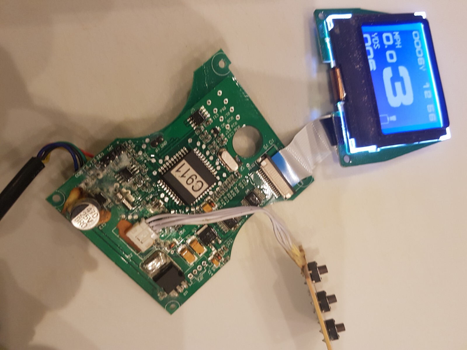 Powakaddy FW2 Handle Electronic Control Boards and Screen eBay