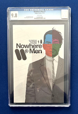 Nowhere Men #1 (2012) Image Comics CGC 9.8 White Page