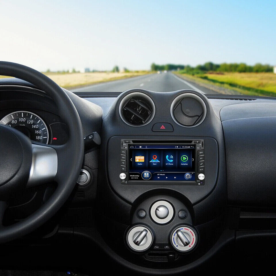 2GB+32GB Doppel DIN Android 14.0 Autoradio GPS Navi DVD CD USB DAB+CarPlay WIFI  - Bild 4 von 4