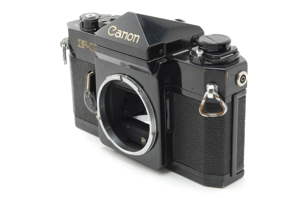 "КАК ЕСТЬ затвор метр работает" Canon F-1 ранней модели 35 мм SLR пленочная камера с объективом - Изображение 2 из 4