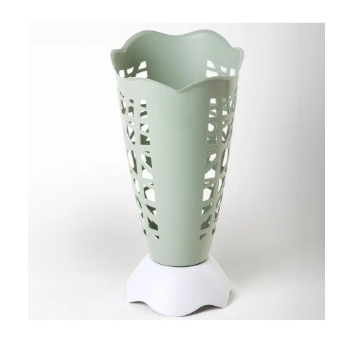 Portaombrelli in plastica da studio casa colore salvia bama