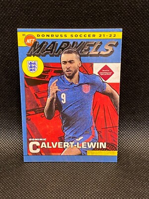 Calvert Lewin Net Marvels Donruss 21/22 Panini Road to Qatar 2022