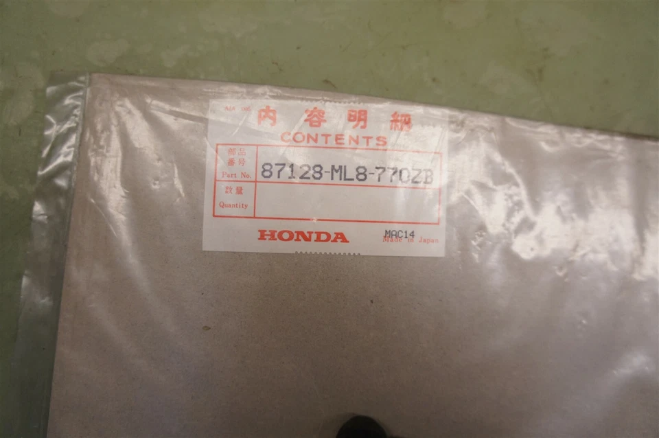 Honda Goldwing GL1200 GL 1200 EMBLEMA A RAYAS NOS *2526 Foto 2 de 4