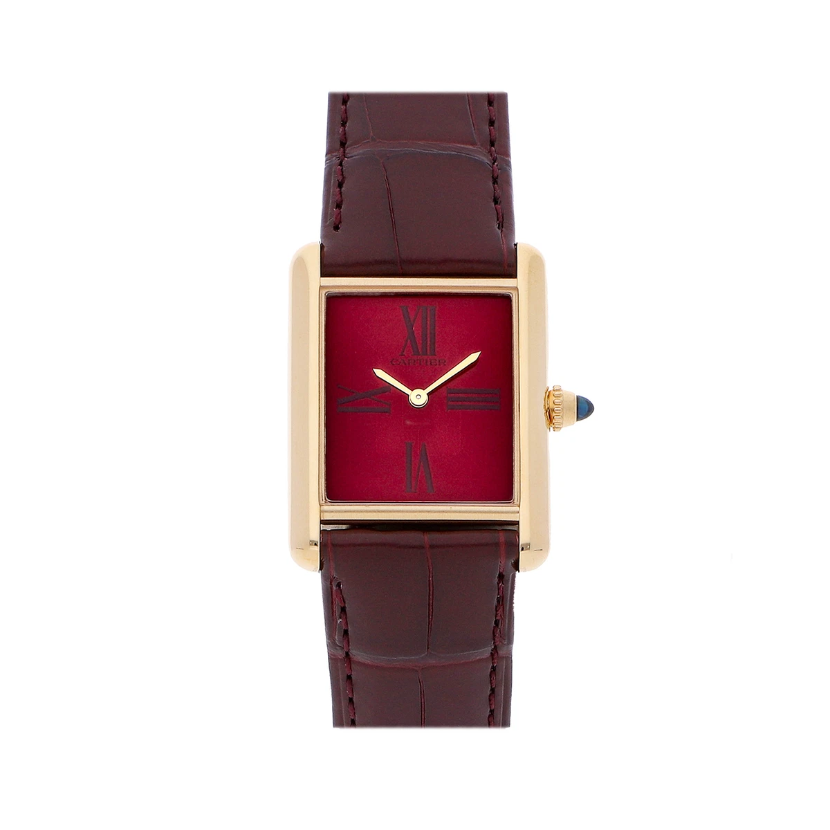 Cartier tank clearance louis manual wind