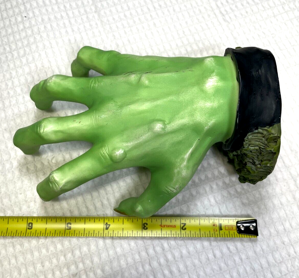 Zombie Green Hand Resin Statue 6.5" Halloween Decor Scary Prop eBay