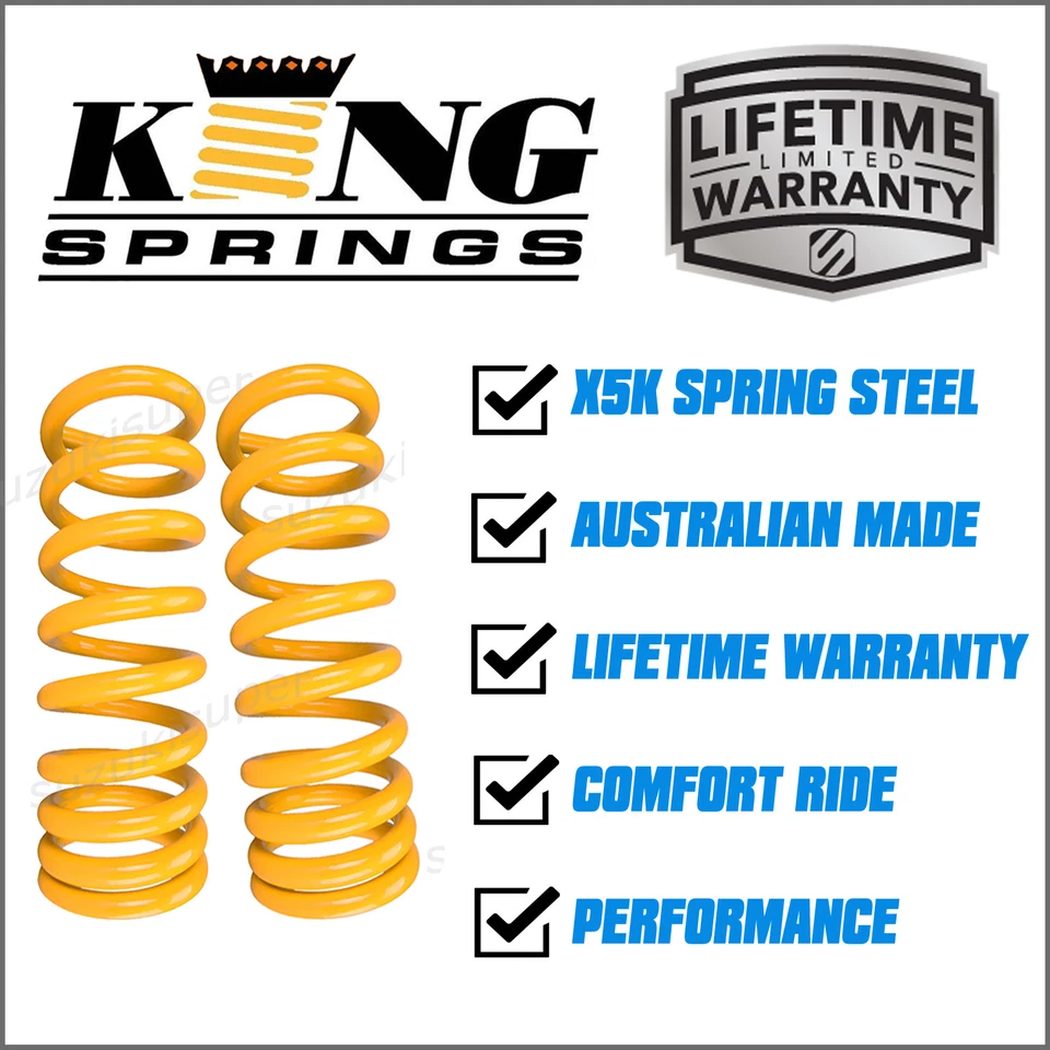 Holden Statesman VR VS Sedan V8 - FRONT 30MM LOWERED King Springs & Shocks - image 3 of 3