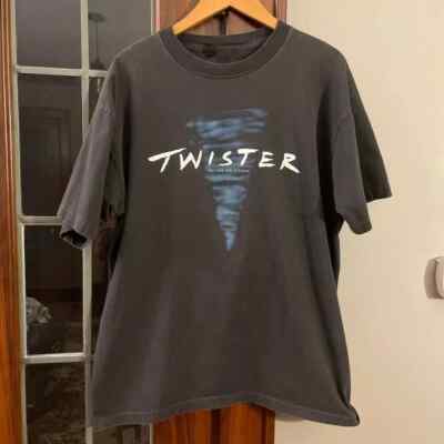Twister Movie Black Short Sleeve Cotton T-shirt Unisex AN51501