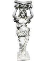 Griechische Nackte Frauenfigur Frauenskulptur Gartenfigur BlumenstäNder