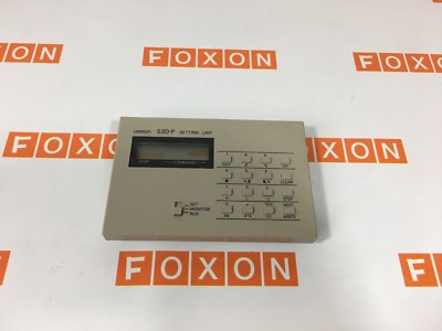 OMRON S3D-P PROGRAMMER FOR SENSOR CONTROLLER, USED TESTED