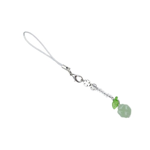 Fashion Four Leaves Grass Pendant Phone Strap Keychain Lanyard for Girls Women - 第 10/10 張圖片