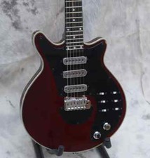 Custom Guild BM01 Brian May Signature Red Electric Guitar 3Pickups BURNS model