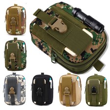 Outdoor Tactical Waist Pack Military Sport Hunting Belt Molle Mobile Phone Bags