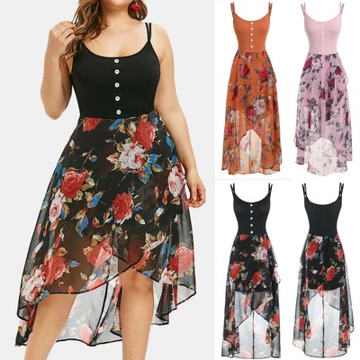 high low dresses plus size casual