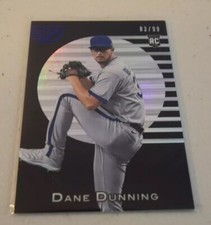 Dane Dunning 2021 Panini Chronicles Zenith #17 Rookie Blue Foil /99 RC