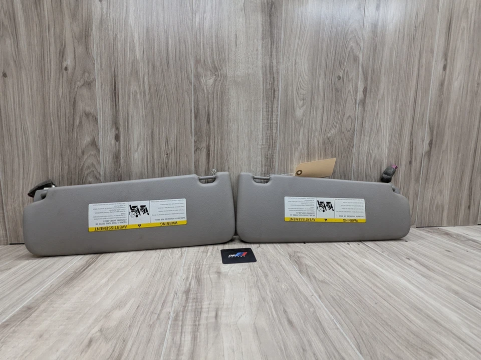 Quebra-sol lateral esquerdo direito 11-16 fabricante de equipamento original BMW F10 528 535 550 cinza conjunto - Imagem 4 de 4