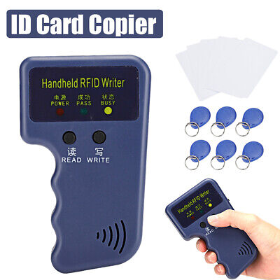 125KHz Handheld RFID Duplicator Key Copier Reader Writer ID Card Key Cloner 