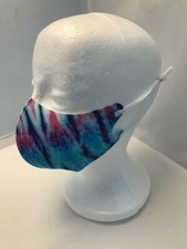 Beautiful purple and blue adjustable cover bandana scarves