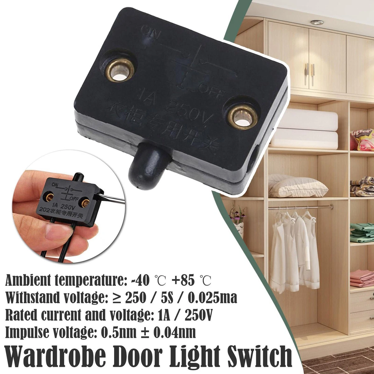 Closet door light deals