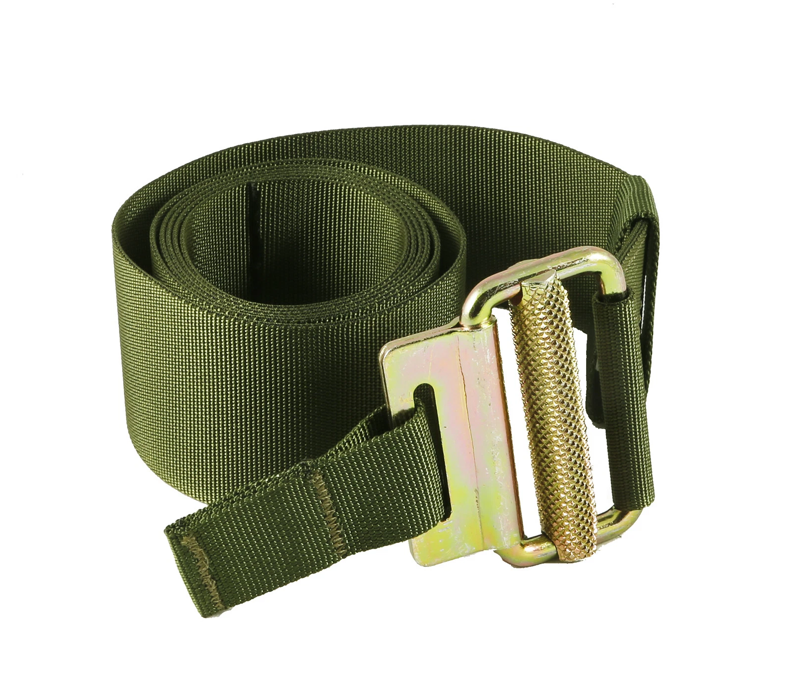 UKOM Olive Green Military Roll Pin Belt - 100% UK Manufactured - Tactical