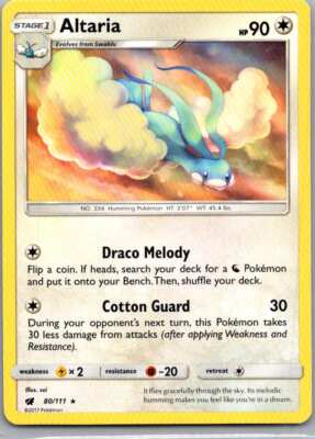 Altaria SM - Crimson Invasion #80/111