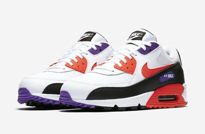 air max 90 rojas y blancas