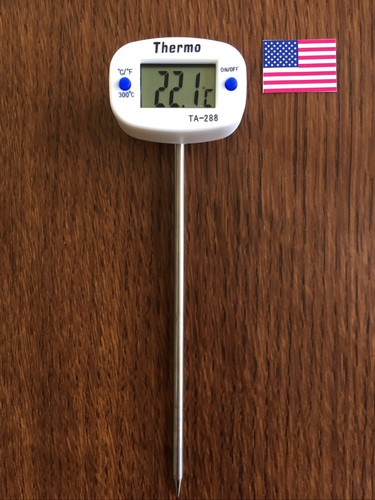 Digital Thermometer For Kitchen Laboratory Factory BBQ Turkey Milk US Shipping - Picture 6 of 8
