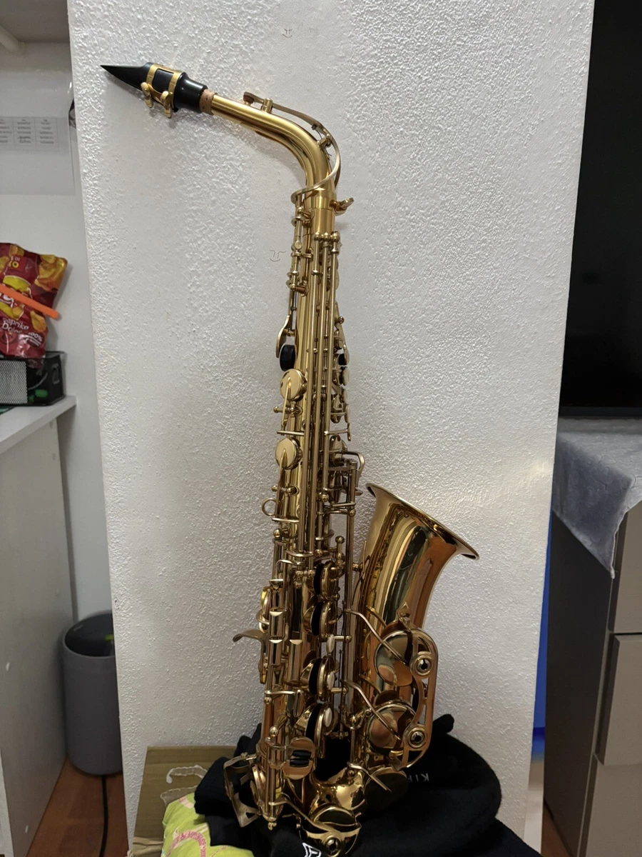 Sassofono Sopranino Professionale WEIBSTER In Mib - Ottone Dorato, Con Custodia E Bocchino
