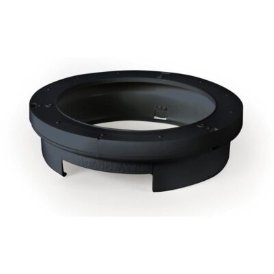 Camco 9 Inch Black Pop A Plate Dispenser for Paper Plastic Plates Space Saver