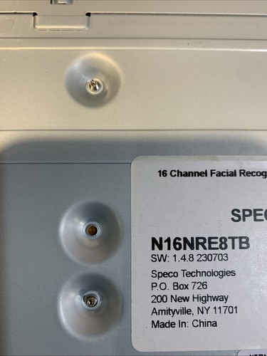✅✅Speco 16CH, 8TB 4K H.265 NVR, Facial Recognition & Smart Analytics-#N16NRE8TB - Picture 4 of 4